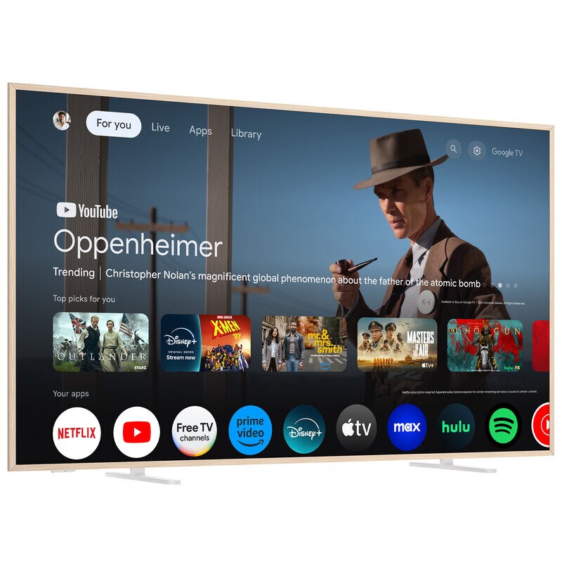 TCL - 65" Class NXTVISION QLED 4K UHD Smart Google TV, , hires