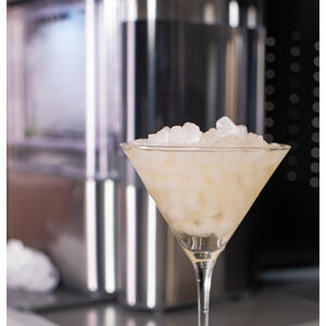 GE Profile 13 in. Smart Ice Maker with 3 lb. Ice Storage & Digital Control - Black Stainless, , hires