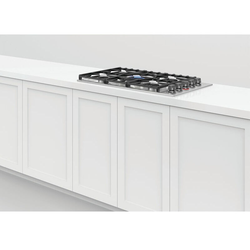Fisher & Paykel Series 9 36 in. 5-Burner Natural Gas Cooktop with Simmer Burner & Power Burner - Stainless Steel, , hires
