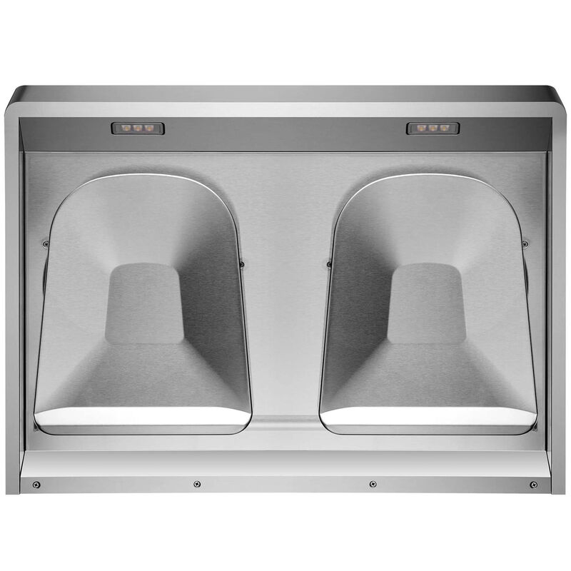 Fotile Pixie Air 30 in. Convertible Standard Style Range Hood with 800 CFM, 3 Fan Speeds & 2 LED Lights - Stainless Steel, , hires