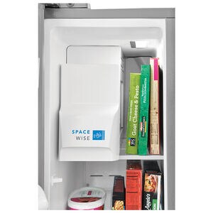 Frigidaire Gallery 36 in. 25.6 cu. ft. Side by Side Refrigerator with Ice & Water Dispenser - Stainless Steel, Stainless Steel, hires