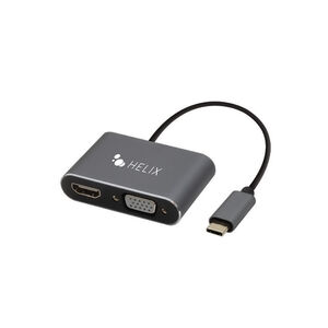 Helix USB-C to HDMI/VGA Adapter
