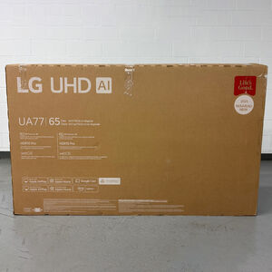 LG - 65" Class UA77 Series LED 4K UHD Smart webOS TV (Open Box Good Condition), , hires