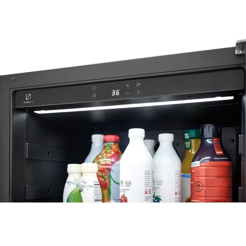 Electrolux 24 in. 5.1 cu. ft. Built-in Beverage Center with Pull-Out Shelves & Digital Control - Stainless Steel, , hires