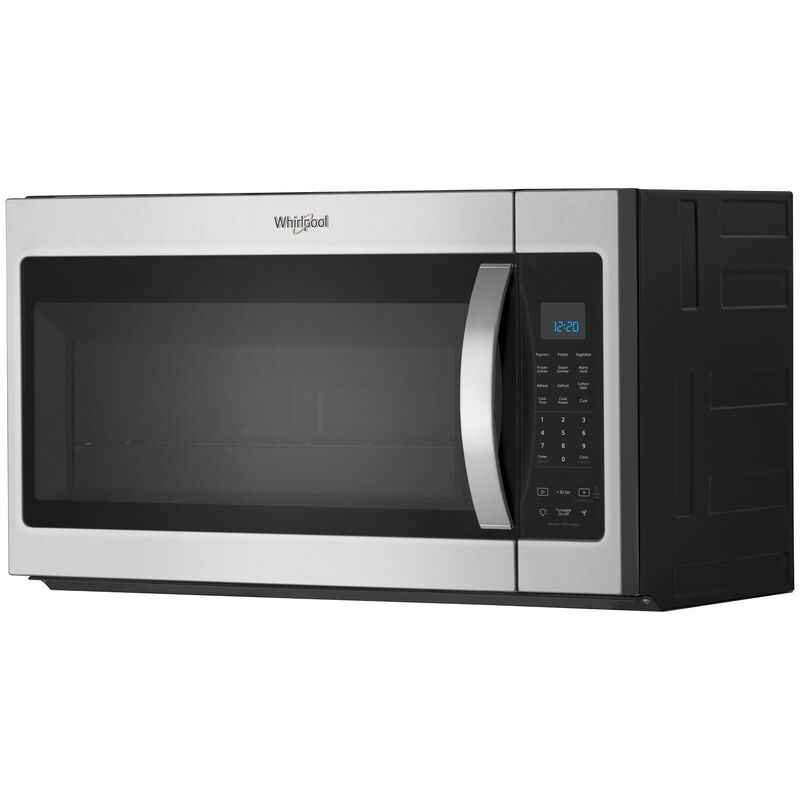 Whirlpool 30 in. 1.9 cu. ft. 1000W Over-the-Range Microwave with 300 CFM & Sensor Cooking - Stainless Steel, Stainless Steel, hires