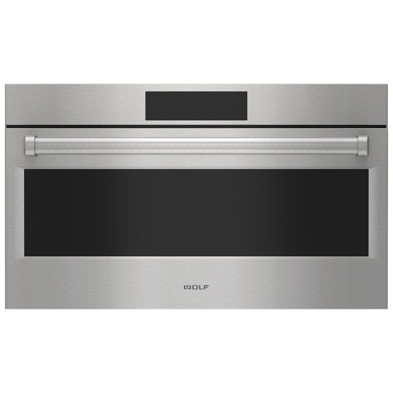 Wolf E Series 30 in. 1.6 cu. ft. 900W Built-In Microwave with Sensor Cooking - Stainless Steel, , hires