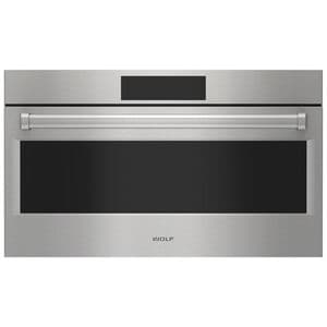 Wolf E Series 30 in. 1.6 cu. ft. 900W Built-In Microwave with Sensor Cooking - Stainless Steel, , hires