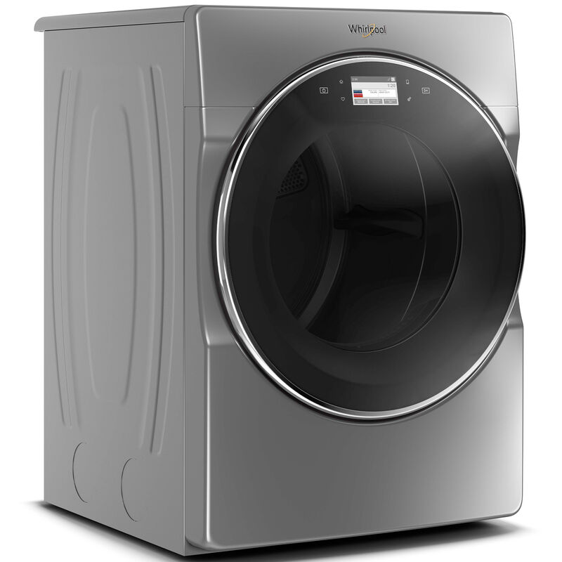 Whirlpool 27 in. 7.4 cu. ft. Electric Dryer with 7 Dryer Programs, Sanitize Cycle, Wrinkle Care & Sensor Dry - Chrome Shadow, , hires