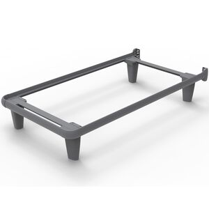 Knickerbocker Embrace 360 Twin Platform Bed - Gray, , hires