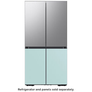 Samsung BESPOKE 4-Door Flex Top Panel for Refrigerators - Stainless Steel, , hires
