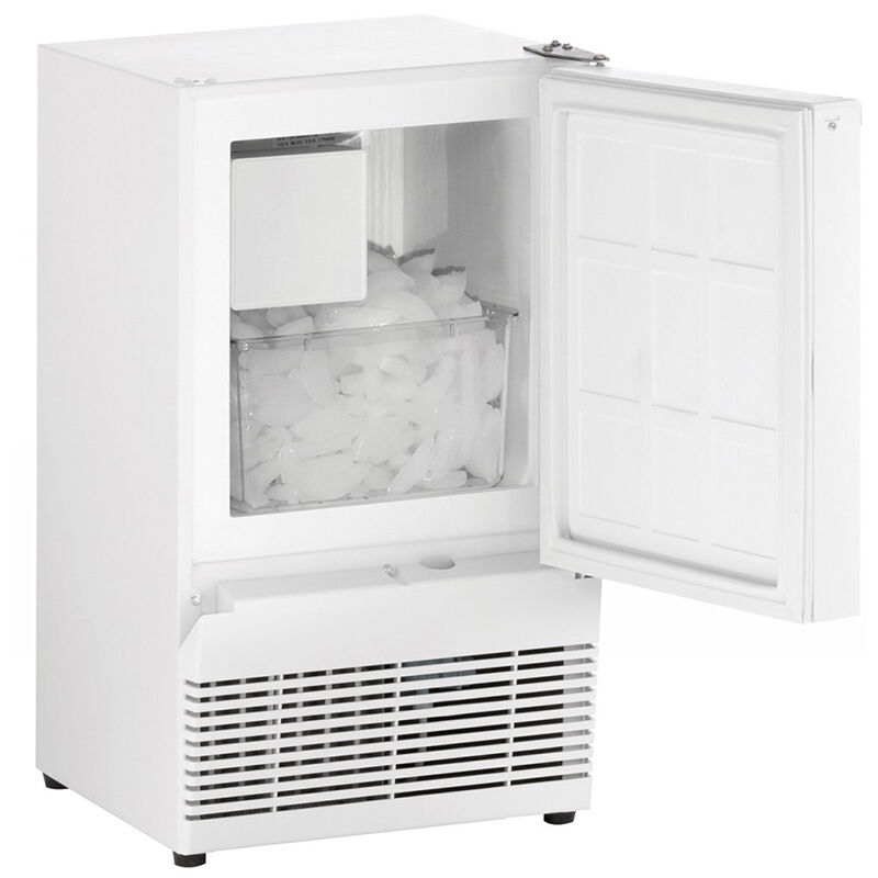 U-Line Stand Alone Ice Maker with 23 lb. Daily Ice Production - White, , hires