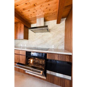 JennAir 30 in. Convertible Chimney Style Range Hood with 600 CFM, 4 Fan Speeds & 2 LED Lights - Stainless Steel, , hires