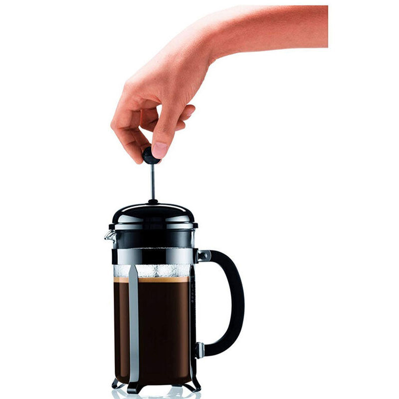 Bodum Chambord® French Press Stainless  PapaNicholas Coffee – PapaNicholas  Coffee®