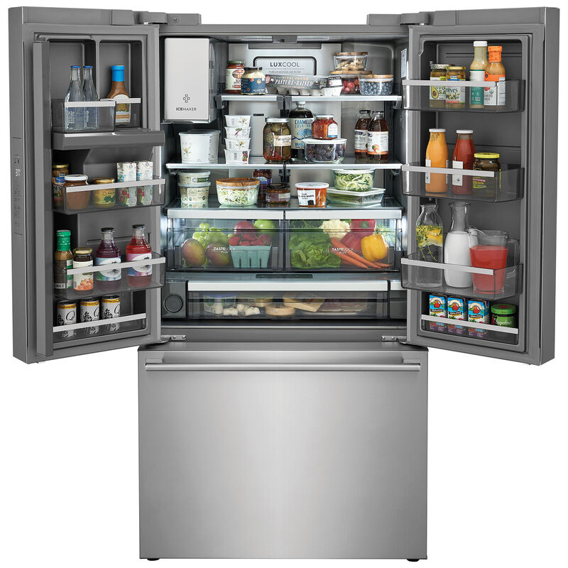 Electrolux 36 in. 22.6 cu. ft. Counter Depth French Door Refrigerator with Ice & Water Dispenser - Stainless Steel, , hires