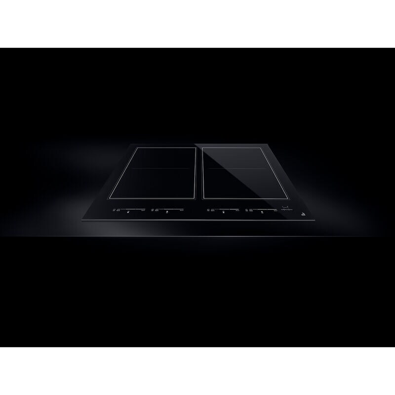 JennAir Oblivian Glass 24 in. 4-Burner Induction Cooktop with Simmer Burner & Power Burner - Black, , hires