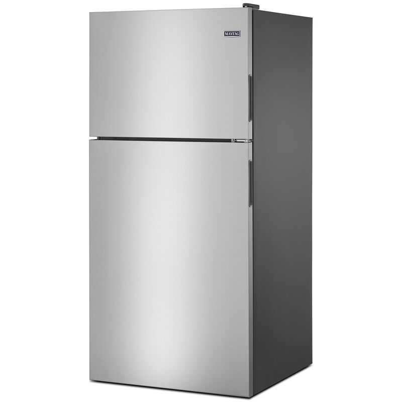 Maytag 30 in. 18.2 cu. ft. Top Freezer Refrigerator - Fingerprint Resistant Stainless Steel, Fingerprint Resistant Stainless, hires