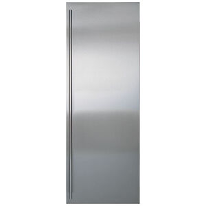 Sub-Zero Classic 42 in. Flush Inset Refrigerator Door Panel with Tubular Handle - Stainless Steel, , hires