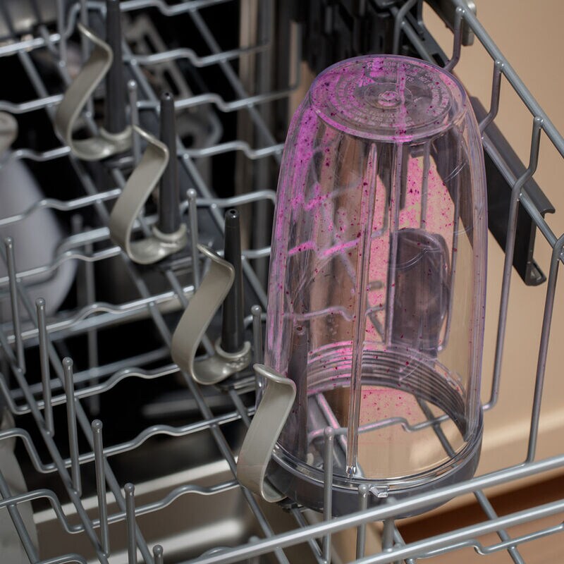 GE 24 in. Top Control Flush-Mount Dishwasher with 45 dBa Sound Level, 3rd-Rack & Dry Boost - Black Slate, Black Slate, hires