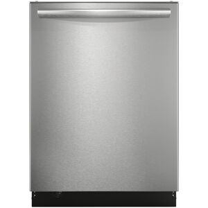 Frigidaire Gallery 24 in. Top Control Dishwasher with 45 dBA Sound Level & 3rd Rack - Stainless Steel, , hires