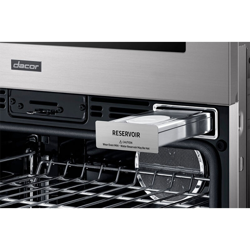 Dacor Transitional 30 in. 6.7 cu. ft. Smart Speed/ Steam Electric Microwave/Wall Oven Combo with Dual Convection - Silver Stainless, , hires