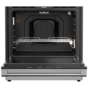 Beko 30 in. 5.2 cu. ft. Air Fry True European Convection Slide-In Electric Range with Smoothtop Burners - Stainless Steel, , hires