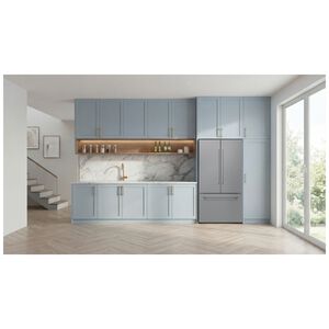 Samsung Bespoke 36 in. 29.5 cu. ft. Smart French Door Refrigerator with Internal Water Dispenser - Fingerprint Resistant Stainless, , hires