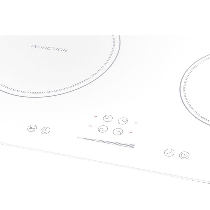 Summit 24 in. 4-Burner Induction Cooktop - White, , hires