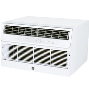 GE 10,000 BTU 115V Smart Energy Star Through-the-Wall Air Conditioner with 3 Fan Speeds, Sleep Mode & Remote Control - White, , hires