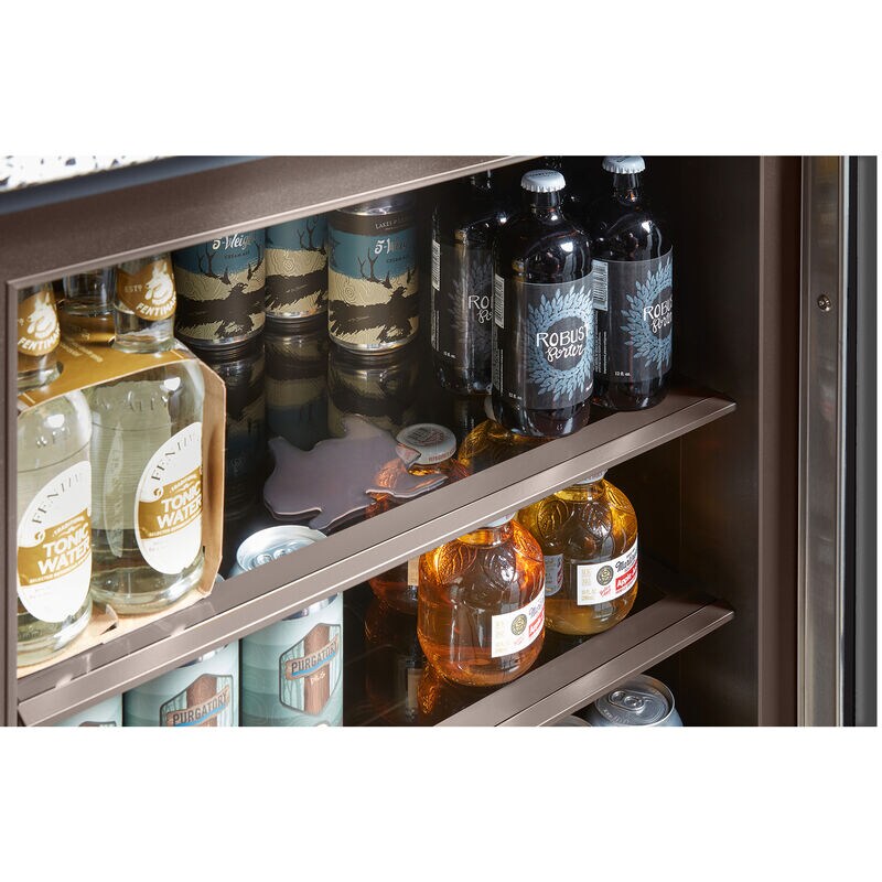 Sub-Zero Designer Series 24 in. 5.5 cu. ft. Built-In Undercounter Beverage Center with Adjustable Shelves & Digital Control Right Hinged - Custom Panel Ready, , hires