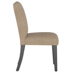 Skyline Furniture Linen Fabric Dining Chair - Sandstone, , hires