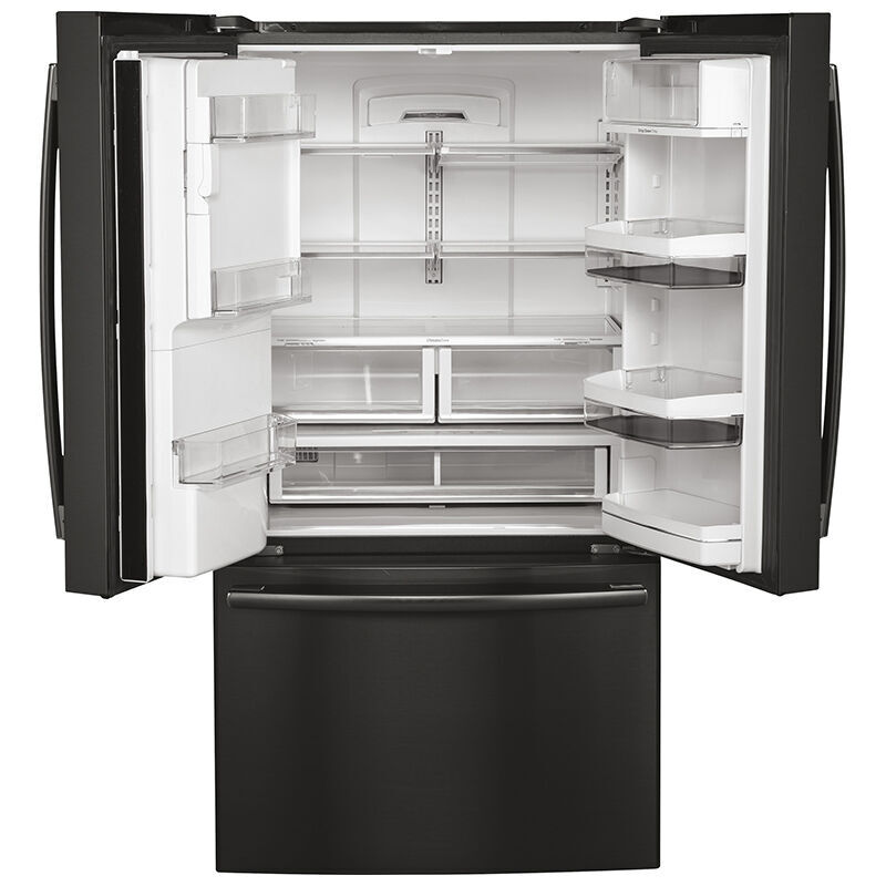 Ge profile online refrigerator black