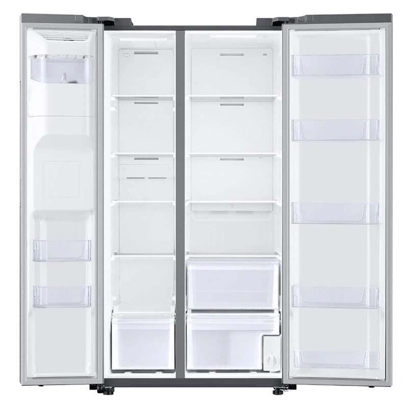 Samsung 36 in. 22 cu. ft. Smart Counter Depth Side by Side Refrigerator with Ice & Water Dispenser - Stainless Steel, Stainless Steel, hires