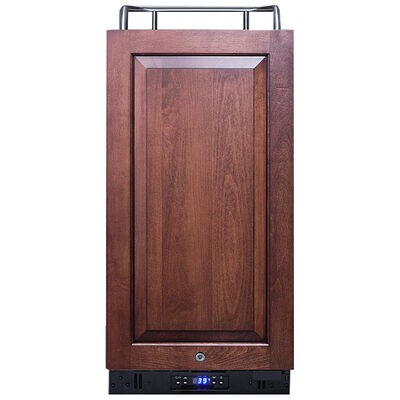 Summit Commercial 15 in. 2.9 cu. ft. Beer Dispenser with Digital Controls & Digital Thermostat - Custom Panel Ready | SBC15NKIF