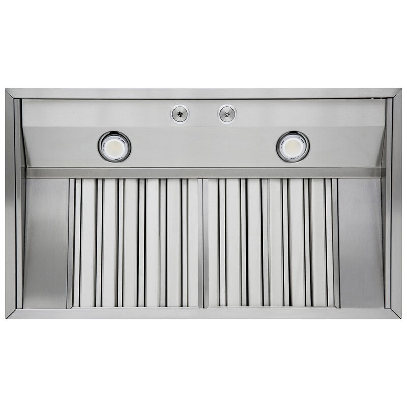 Viking 5 Series 30 in. Canopy Pro Style Range Hood with 460 CFM, Convertible Venting & 2 LED Lights - Stainless Steel, , hires