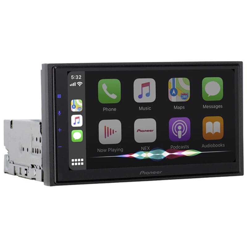 Pioneer Mobile Video System 6.8" Amazon Alexa, Android Auto, Apple CarPlay, Bluetooth - Multimedia Digital Media Receiver, , hires