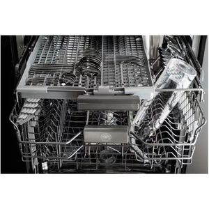 Bertazzoni 24 in. Top Control Flush-Mount Dishwasher with 39 dBA Sound Level, 3rd Rack & PowerDry Plus System - Custom Panel Ready, , hires