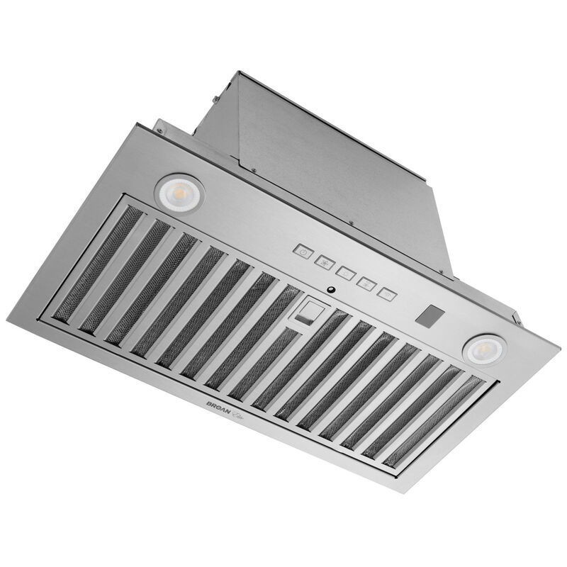 Broan PM Series 21 in. Standard Style Smart Range Hood with 4 Speed Settings, 650 CFM & 2 LED Light - Stainless Steel, , hires