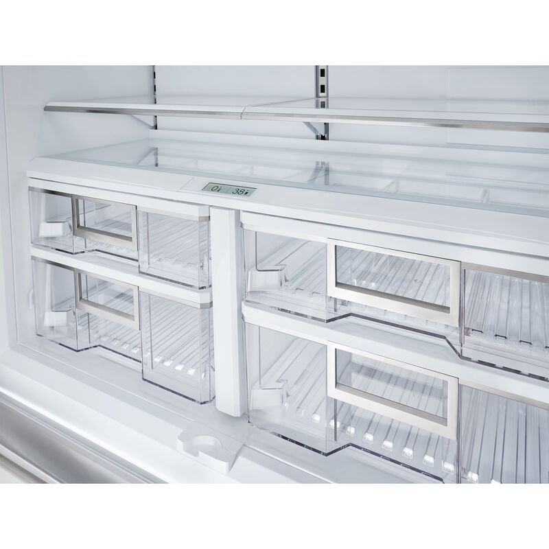 Sub-Zero 48 in. 28.9 cu. ft. Built-In Smart Counter Depth French Door Refrigerator with Professional Handles - Stainless Steel, , hires