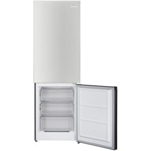 Sharp 24 in. 10.3 cu. ft. Counter Depth Bottom Freezer Refrigerator - Stainless Steel, , hires
