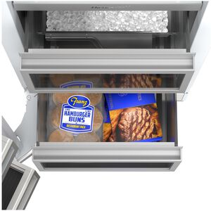 Thermador Freedom Collection 18 in. 9.9 cu. ft. Built-In Smart Triple Drawer Upright Freezer with Ice-Maker & Adjustable Shelves - Custom Panel Ready, , hires