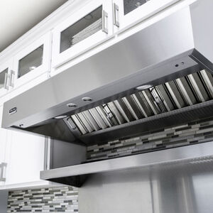 Viking 5 Series 30 in. Convertible Canopy Pro Style Style Range Hood with 460 CFM & 2 LED Lights - Stainless Steel, , hires