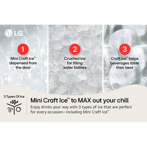 LG 36 in. 28.6 cu. ft. Smart 4-Door French Door Refrigerator with Ice & Water Dispenser - PrintProof Stainless Steel, , hires