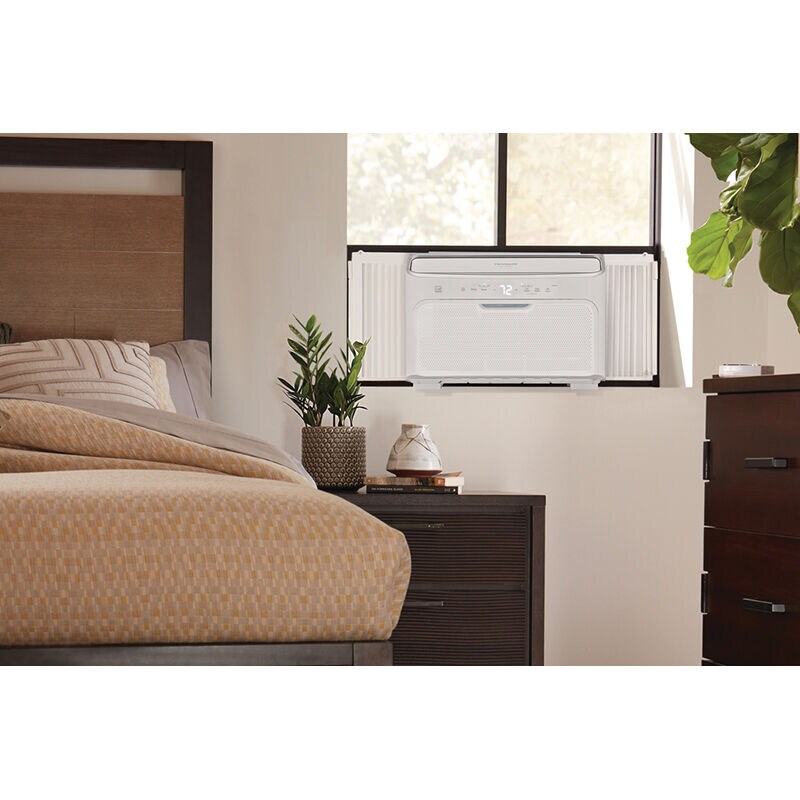 Frigidaire Gallery 12,000 BTU Smart Energy Star Window Air Conditioner with Inverter, 3 Fan Speeds, Sleep Mode & Remote Control - White, , hires