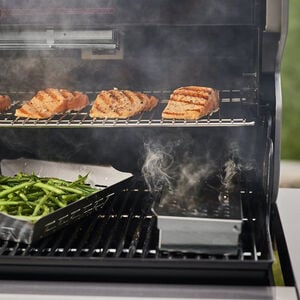 Weber Summit Smart FS38X E Series 5-Burners Liquid Propane Gas Grill with Side Burner, Rotisserie & Smoker Box - Black, , hires