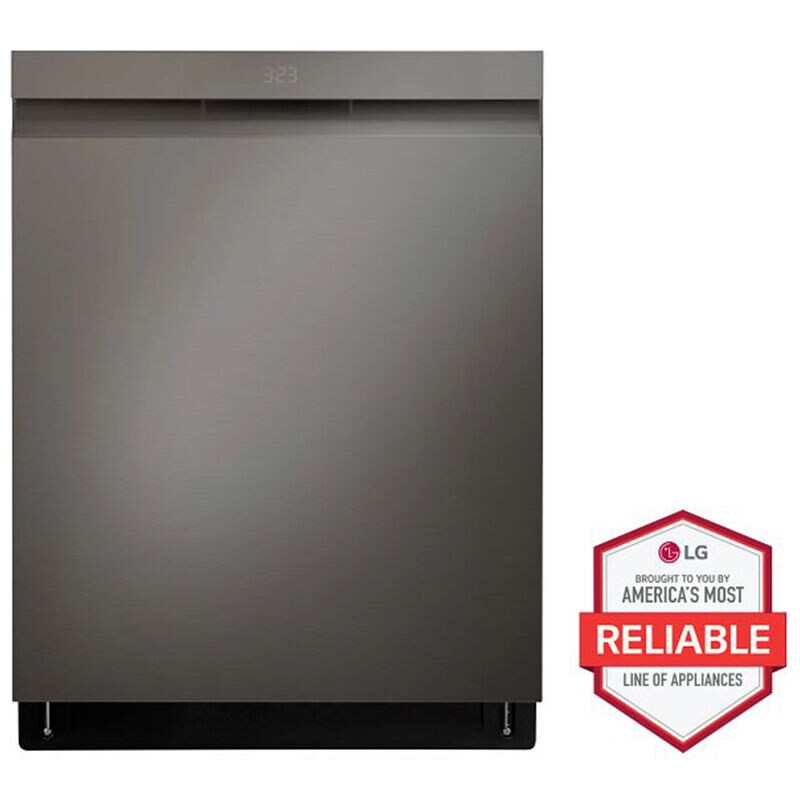 LG 24 in. Smart BuiltIn Dishwasher with Top Control, 44 dBA Sound