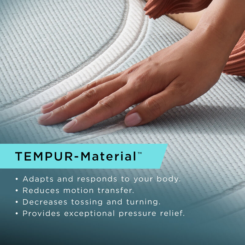 Tempur-Pedic LuxeAdapt 2.0 Medium Hybrid King Size Mattress, , hires