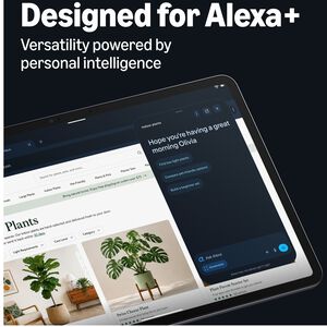 Amazon Alexa 12.0 in. Tablet (2026 Release) with Wifi-Only, 128 GB Storage & Est. 16 Hrs. of Battery Life - Graphite, , hires
