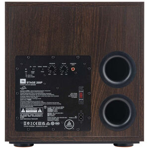 JBL Stage 200P 10 in. (250 mm) Powered Subwoofer - Espresso, Espresso, hires