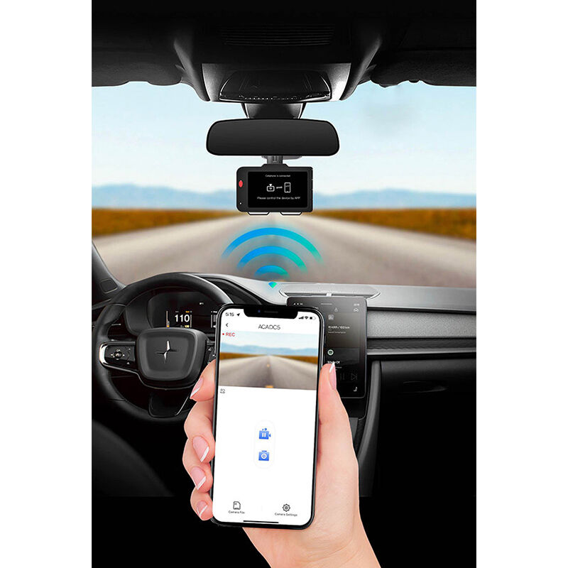 VOXX ADAS - 4K Dual View AI Powered Dash Cam with GPS and WiFi