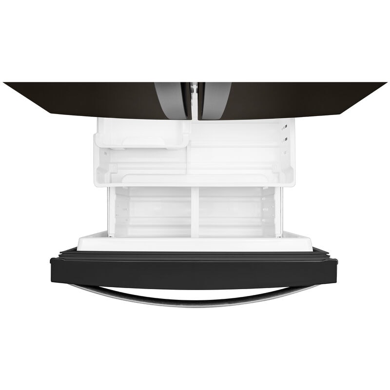 Whirlpool 30 in. 19.7 cu. ft. French Door Refrigerator with Ice Maker - Black Stainless, Black Stainless, hires